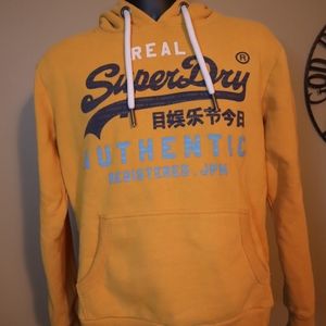REAL SUPERDRY AUTHENTIC HOODIE size Large
